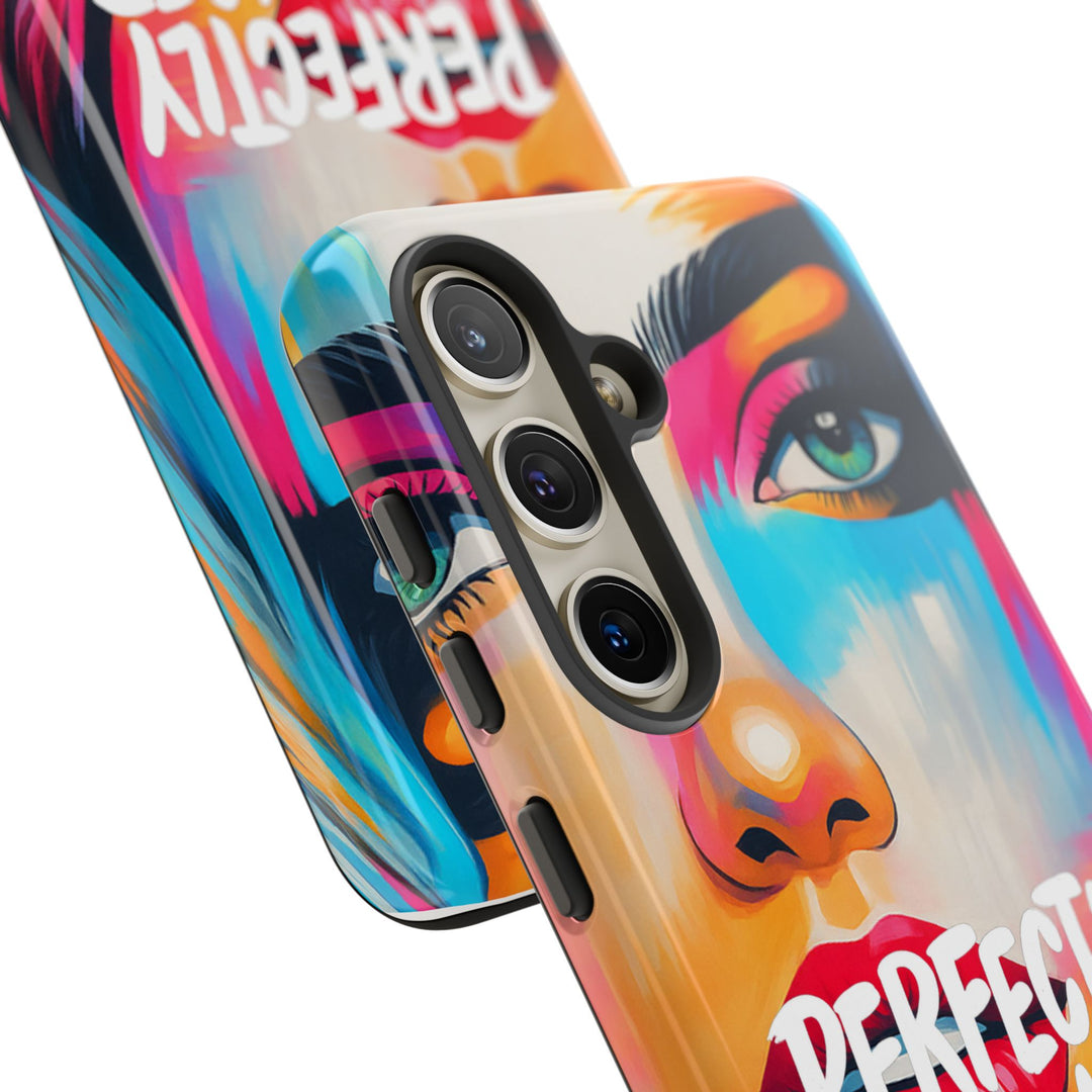 Perfectly Unhinged - artist edition Phone Case by Pauly Jay