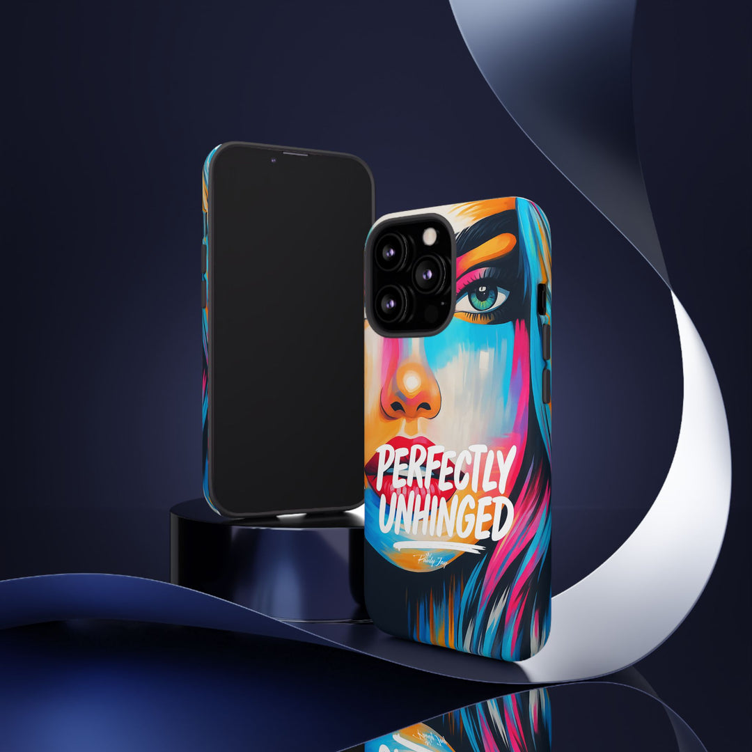 Perfectly Unhinged - artist edition Phone Case by Pauly Jay