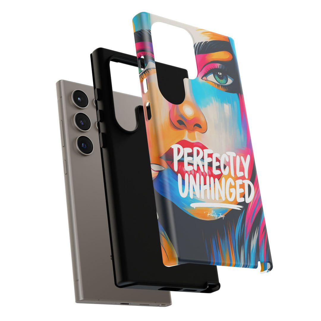Perfectly Unhinged - artist edition Phone Case by Pauly Jay