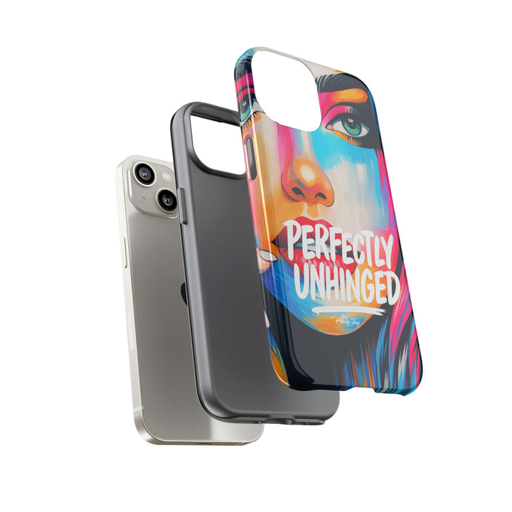 Perfectly Unhinged - artist edition Phone Case by Pauly Jay