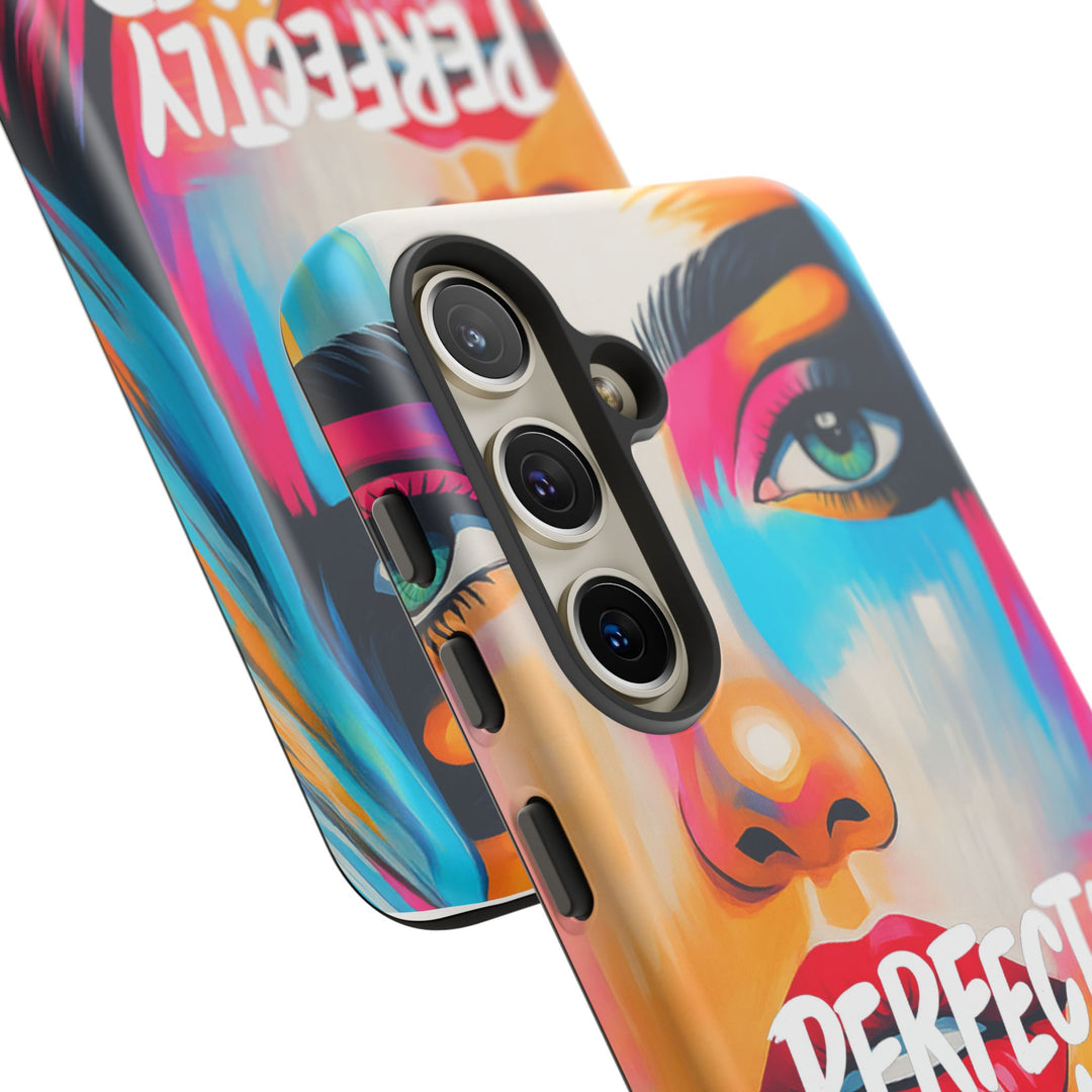 Perfectly Unhinged - artist edition Phone Case by Pauly Jay