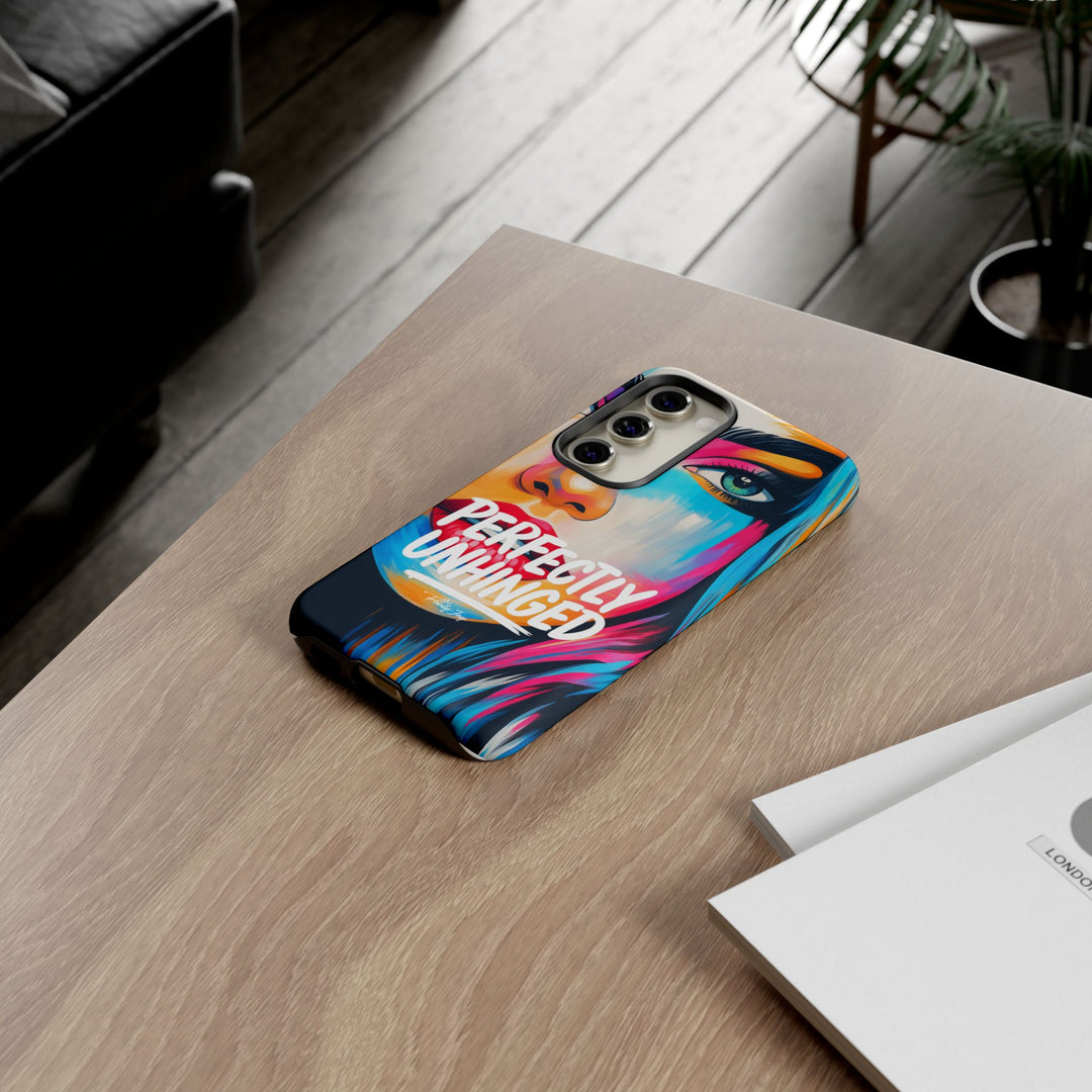 Perfectly Unhinged - artist edition Phone Case by Pauly Jay