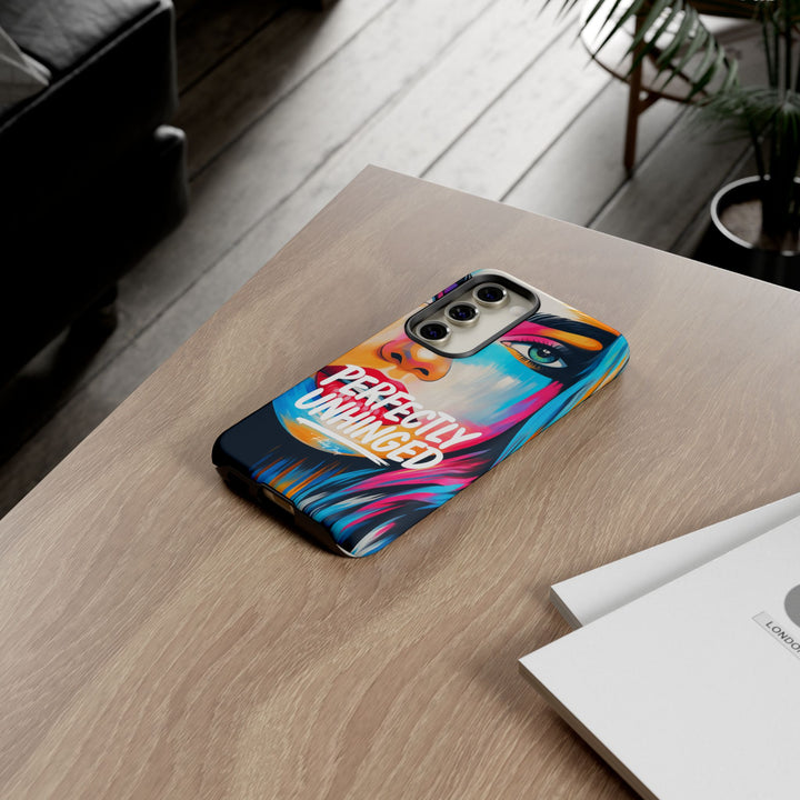Perfectly Unhinged - artist edition Phone Case by Pauly Jay