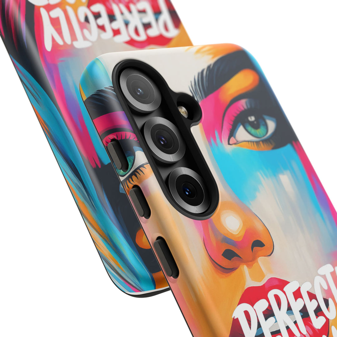 Perfectly Unhinged - artist edition Phone Case by Pauly Jay