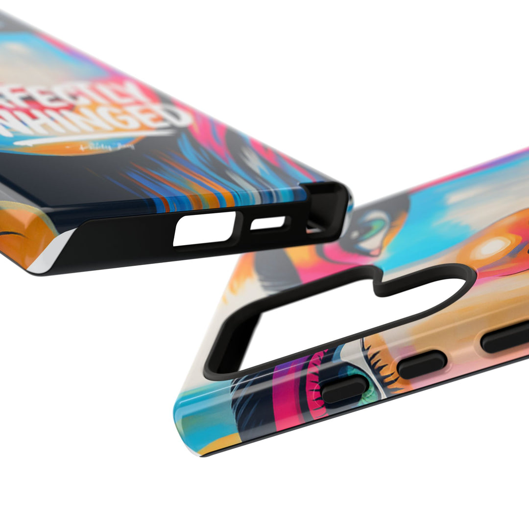 Perfectly Unhinged - artist edition Phone Case by Pauly Jay