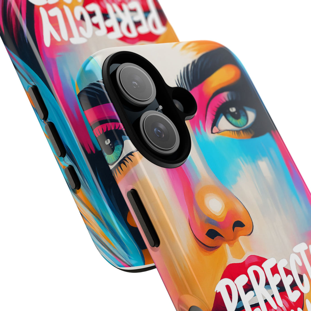 Perfectly Unhinged - artist edition Phone Case by Pauly Jay