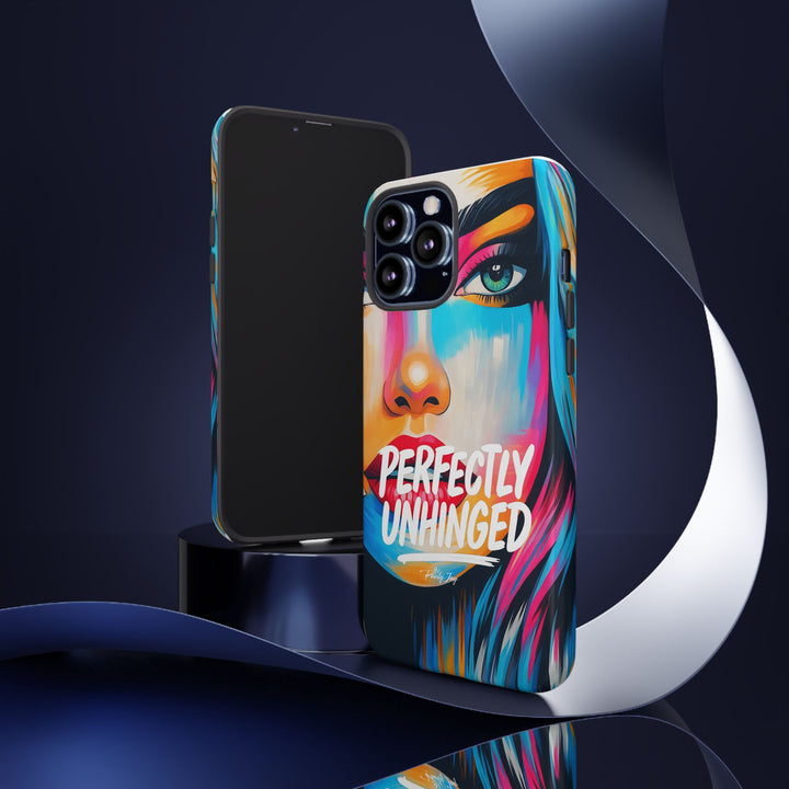Perfectly Unhinged - artist edition Phone Case by Pauly Jay
