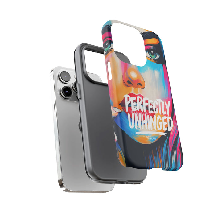 Perfectly Unhinged - artist edition Phone Case by Pauly Jay