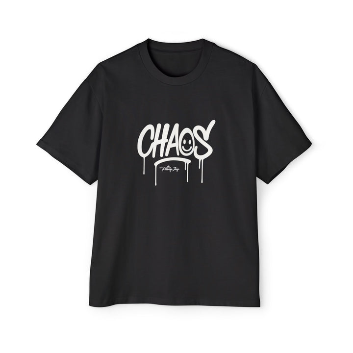 CHAOS Streetwear Over Sized Tee – Graffiti Drip Edition