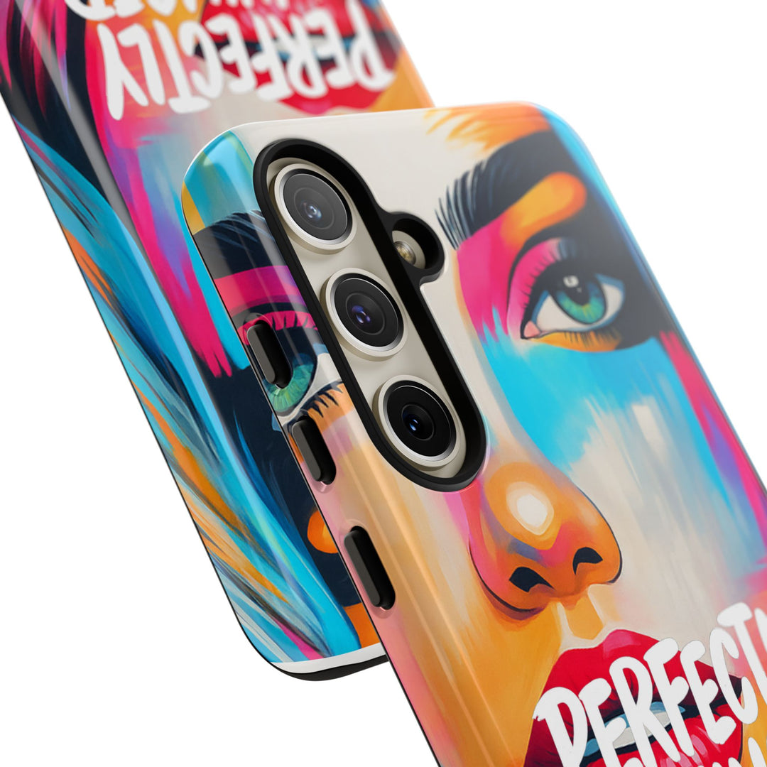 Perfectly Unhinged - artist edition Phone Case by Pauly Jay