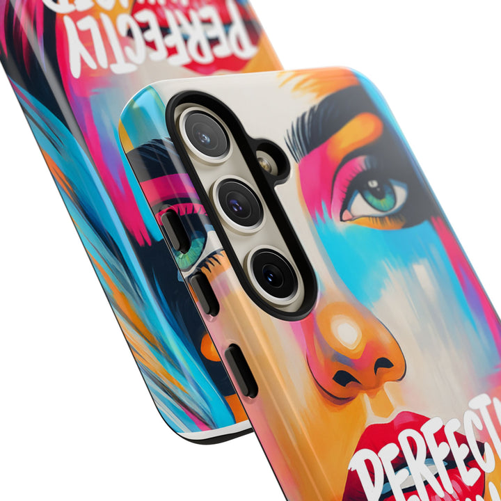 Perfectly Unhinged - artist edition Phone Case by Pauly Jay
