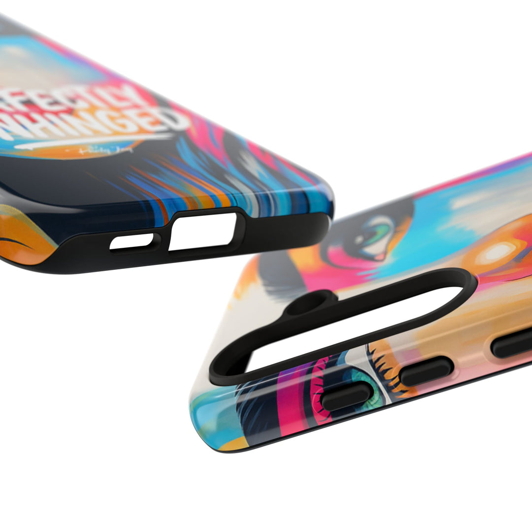 Perfectly Unhinged - artist edition Phone Case by Pauly Jay