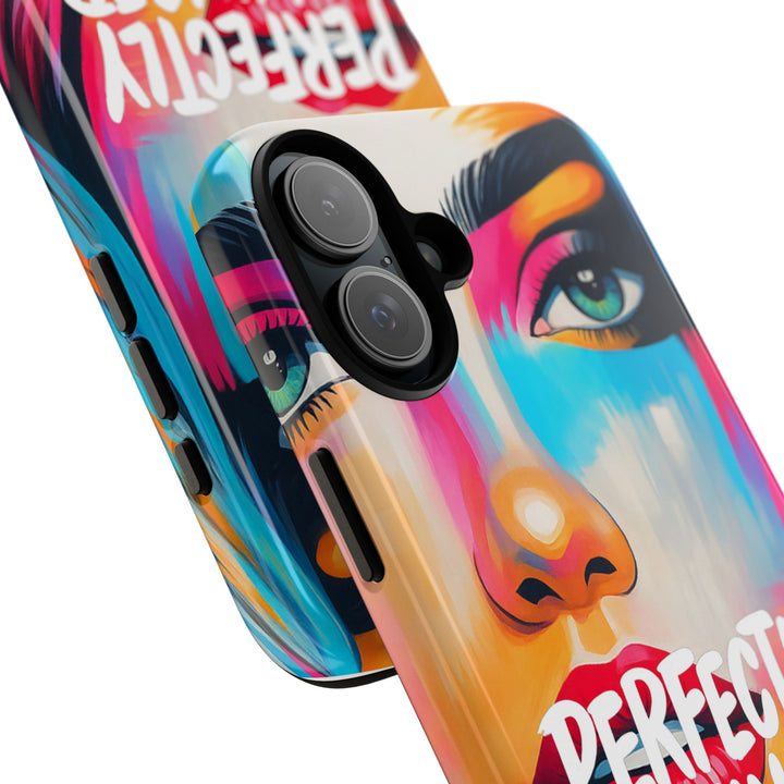 Perfectly Unhinged - artist edition Phone Case by Pauly Jay
