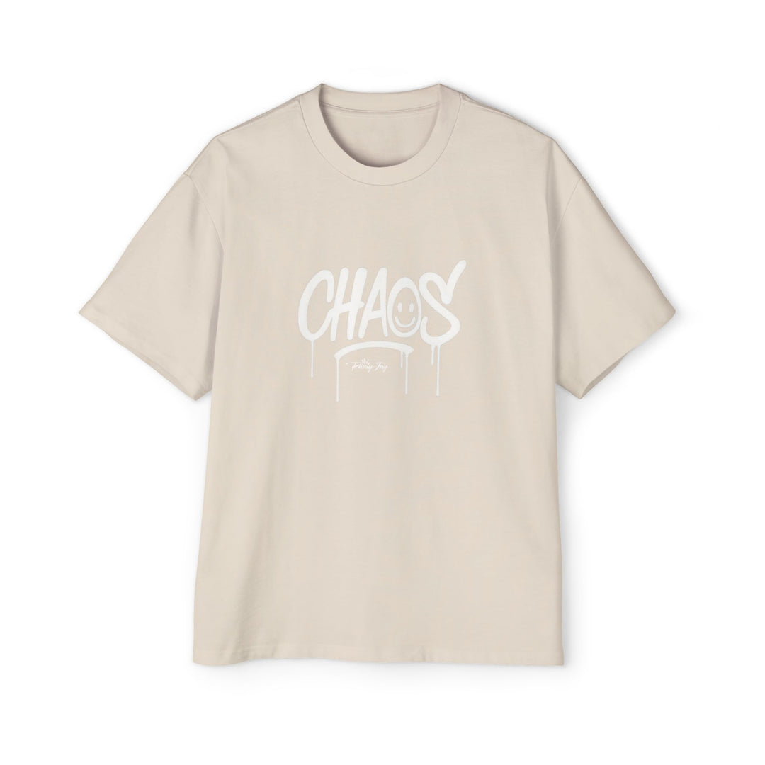 CHAOS Streetwear Over Sized Tee – Graffiti Drip Edition