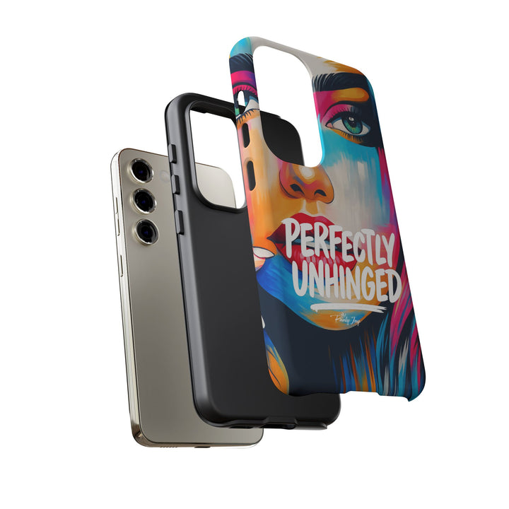 Perfectly Unhinged - artist edition Phone Case by Pauly Jay