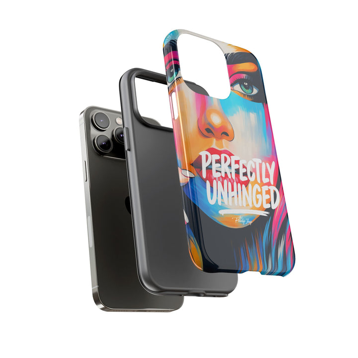 Perfectly Unhinged - artist edition Phone Case by Pauly Jay