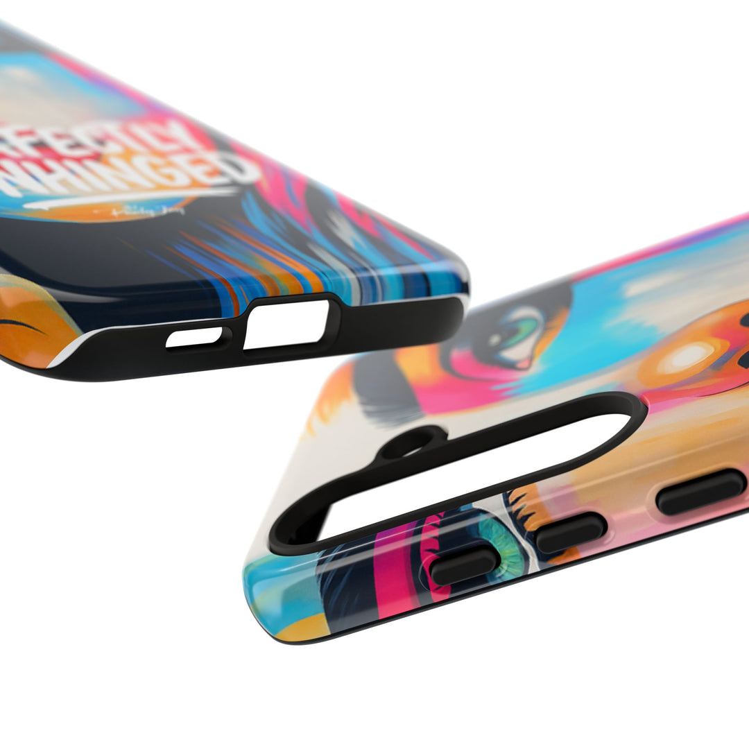 Perfectly Unhinged - artist edition Phone Case by Pauly Jay