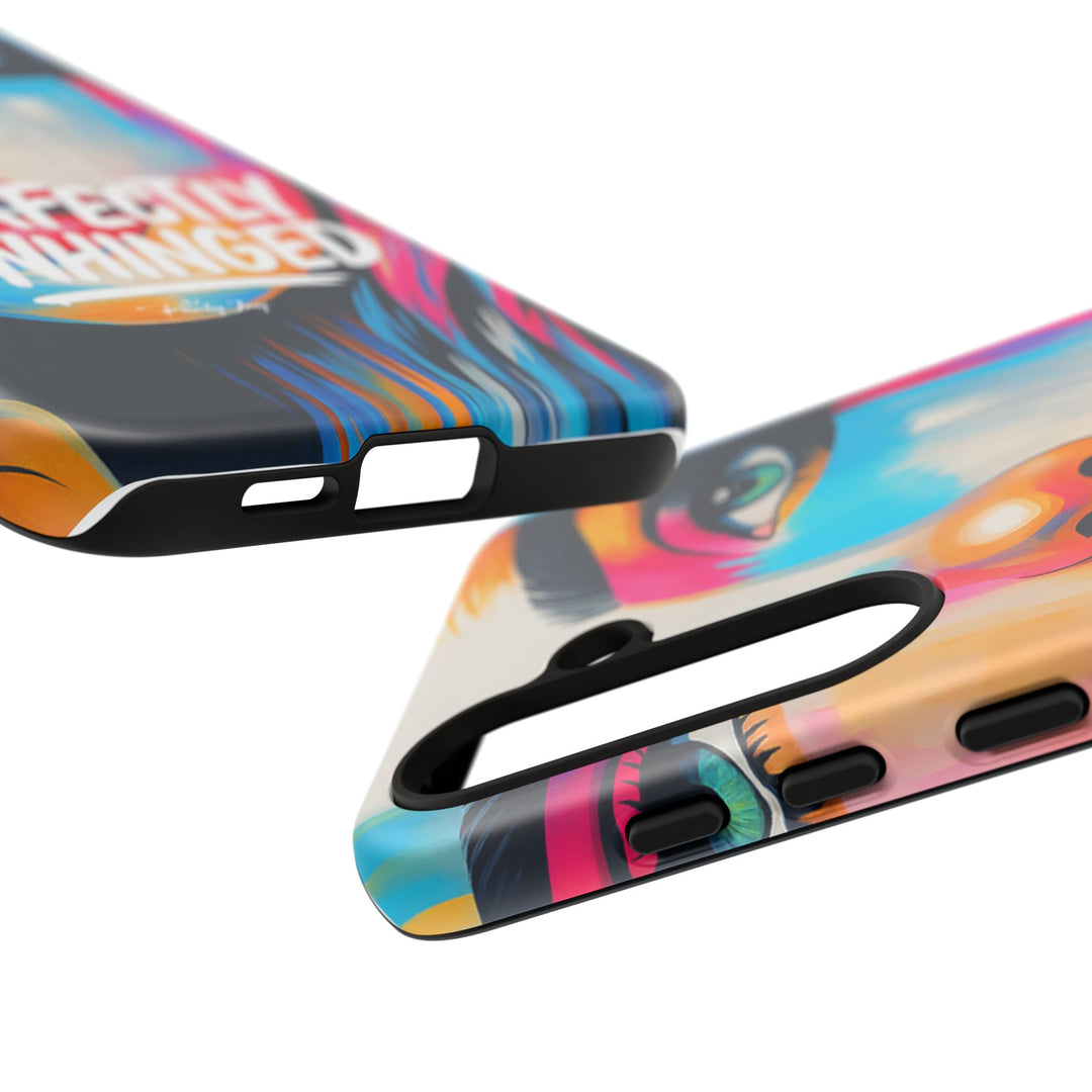 Perfectly Unhinged - artist edition Phone Case by Pauly Jay