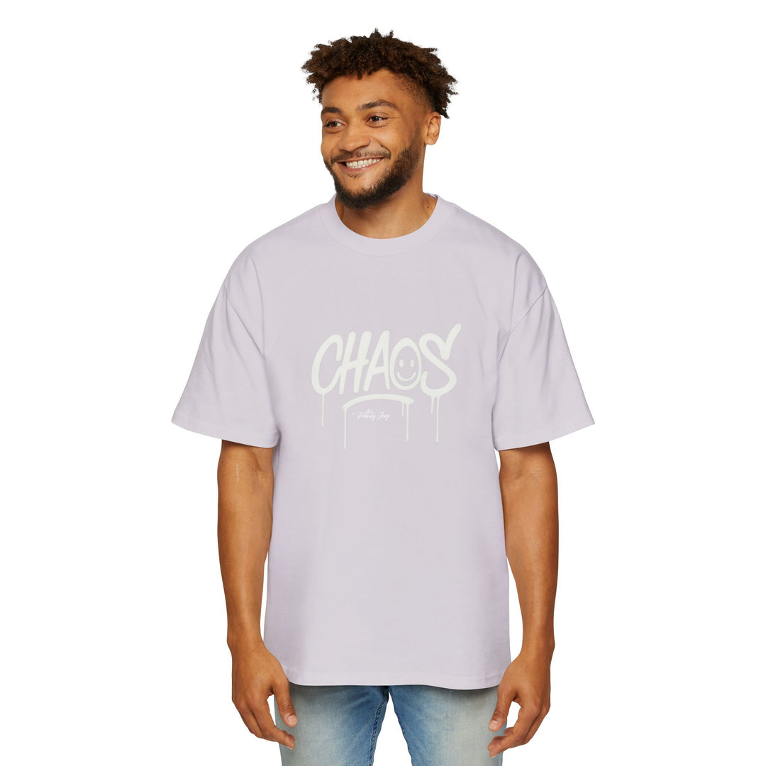 CHAOS Streetwear Over Sized Tee – Graffiti Drip Edition
