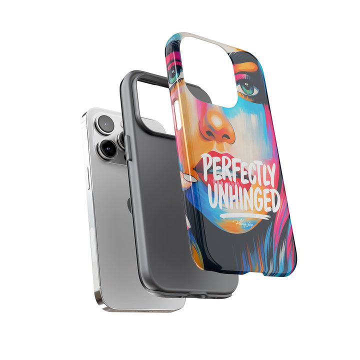 Perfectly Unhinged - artist edition Phone Case by Pauly Jay