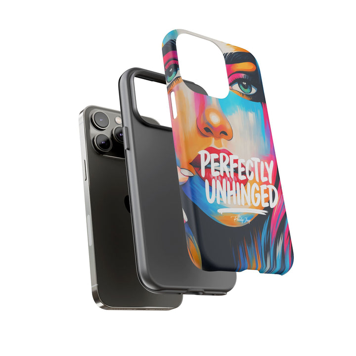 Perfectly Unhinged - artist edition Phone Case by Pauly Jay