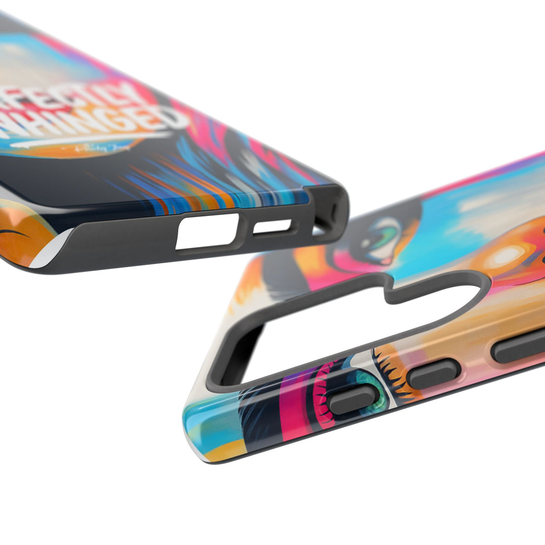 Perfectly Unhinged - artist edition Phone Case by Pauly Jay