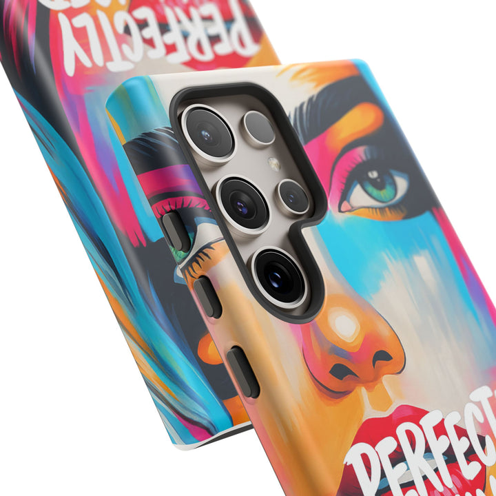 Perfectly Unhinged - artist edition Phone Case by Pauly Jay