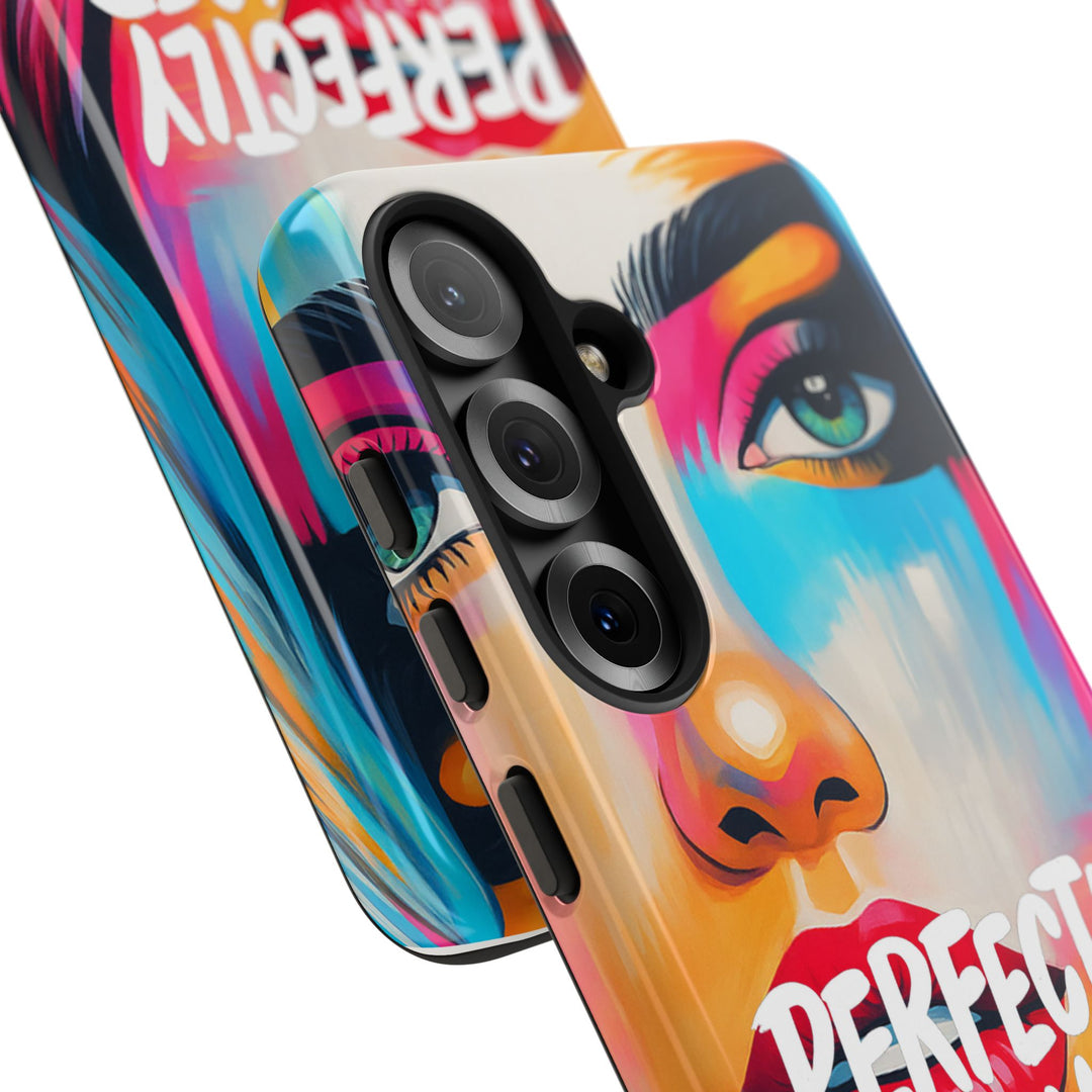 Perfectly Unhinged - artist edition Phone Case by Pauly Jay