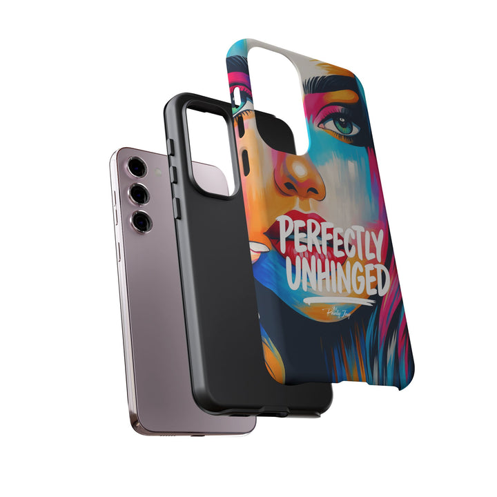 Perfectly Unhinged - artist edition Phone Case by Pauly Jay
