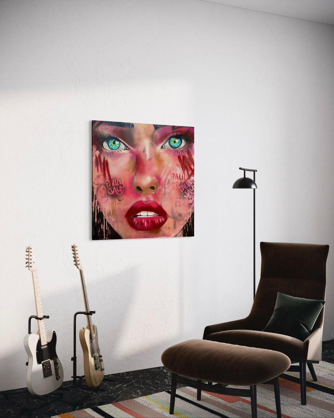 'Rose From Concrete' Fine Art Print
