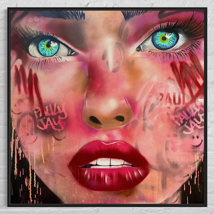 'Rose From Concrete' Fine Art Print
