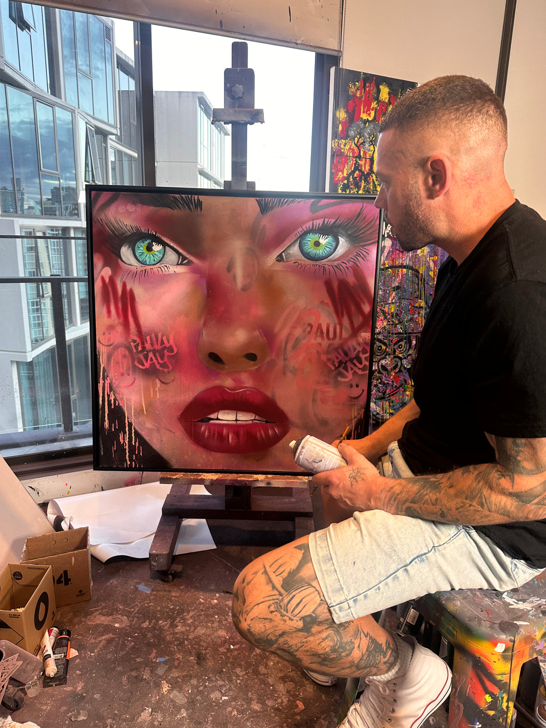 'Rose From Concrete' Fine Art Print